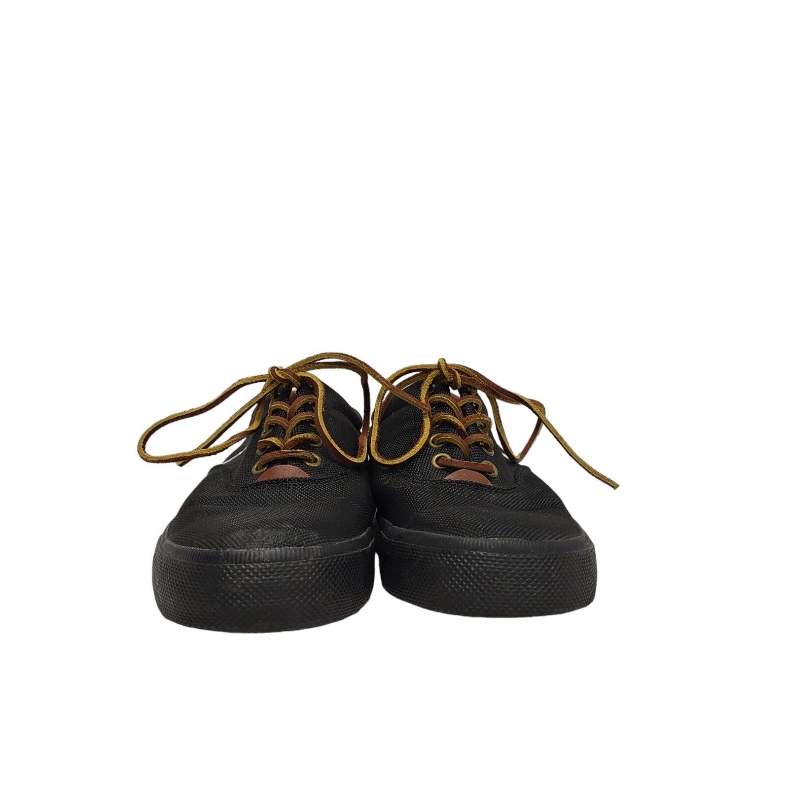 Polo Ralph Lauren Felton Black Canvas Sneaker Trainers Men's Trainers Uk 6.5