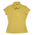 St Michael Vintage Y2k Yellow Collared Polo Shirt Uk Women's Size 12