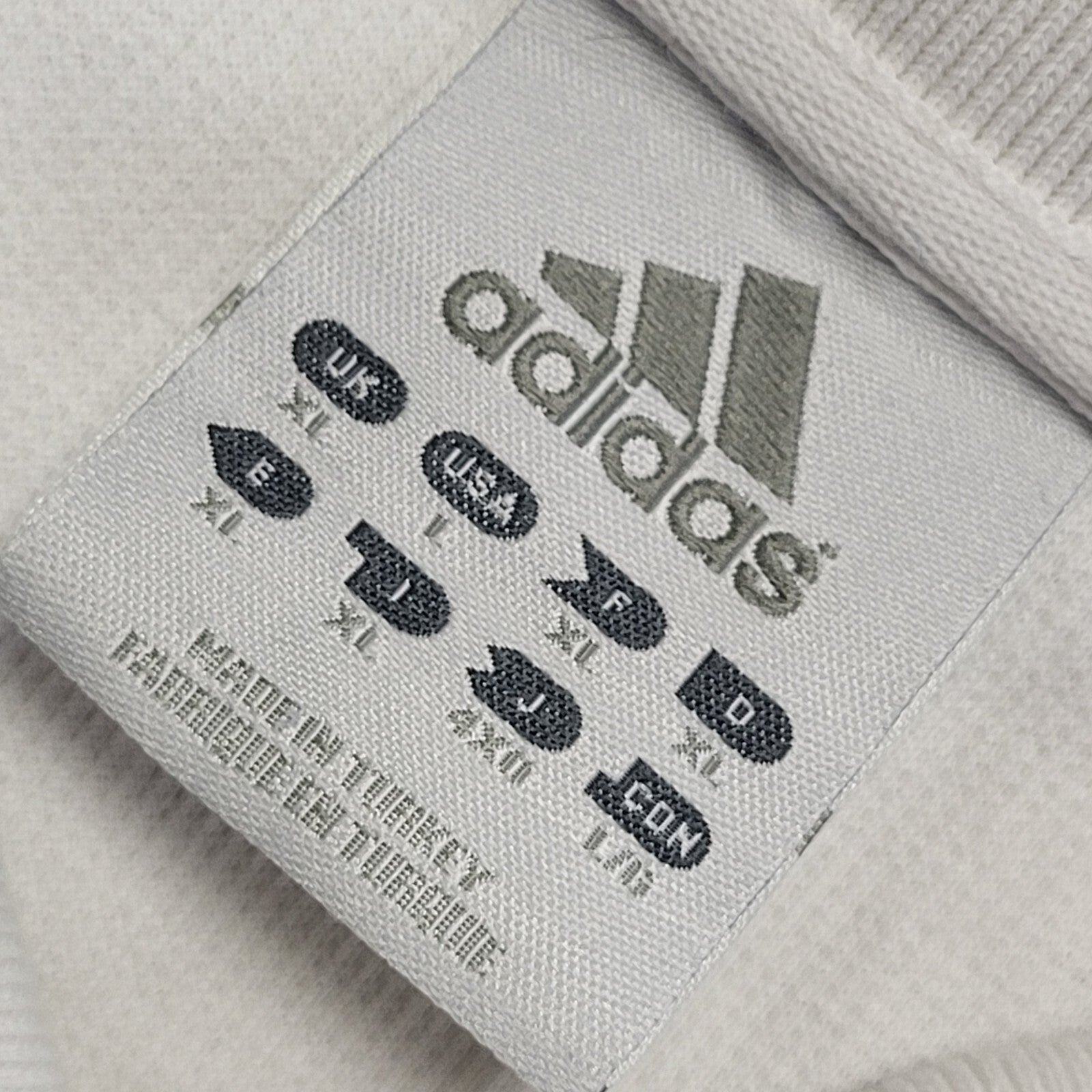 Adidas Vintage 90's White Sports Short Sleeve Polo Top Uk Men's Size XL