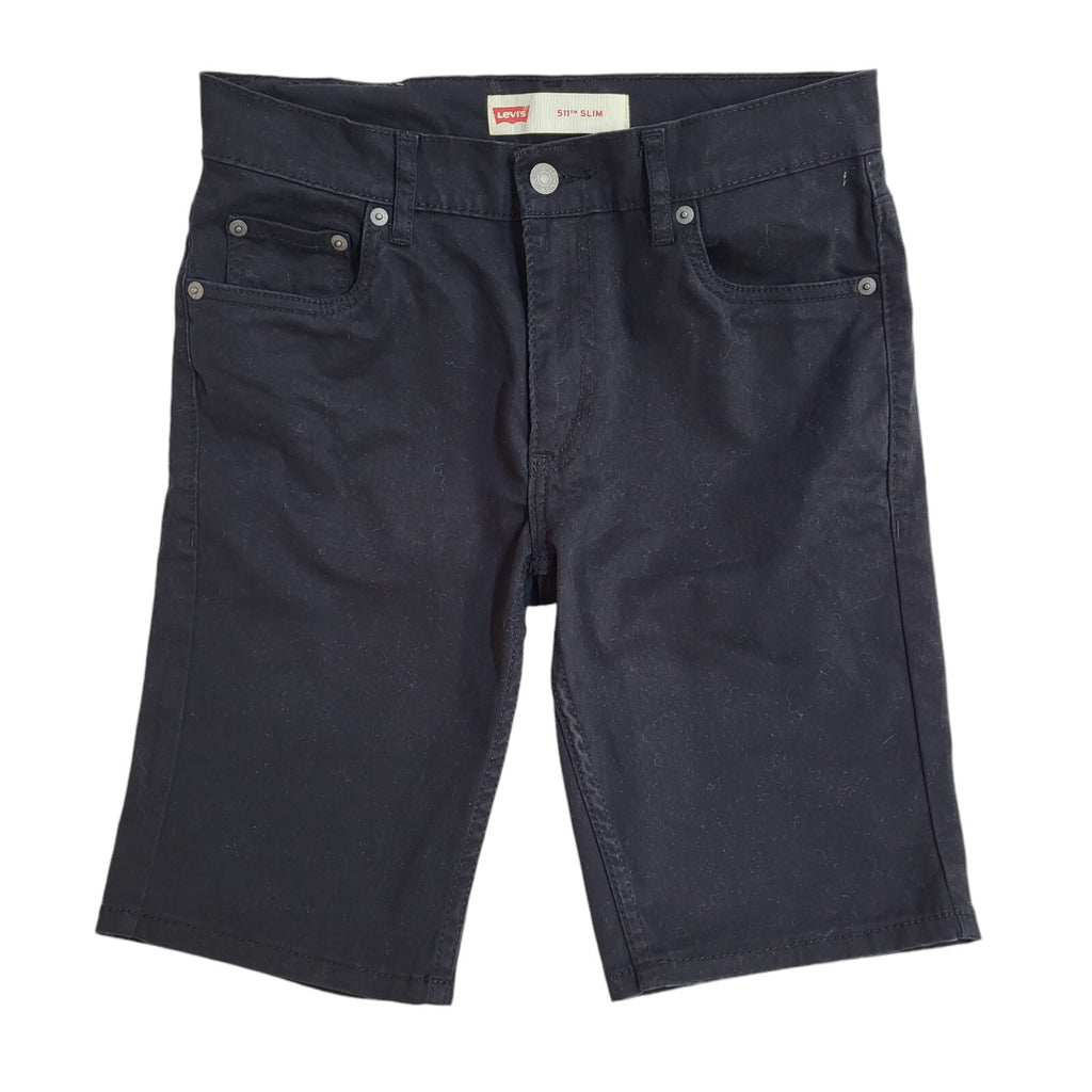 Levi's Vintage 90's Black Denim Shorts Uk Girl's Age 16 Years W28