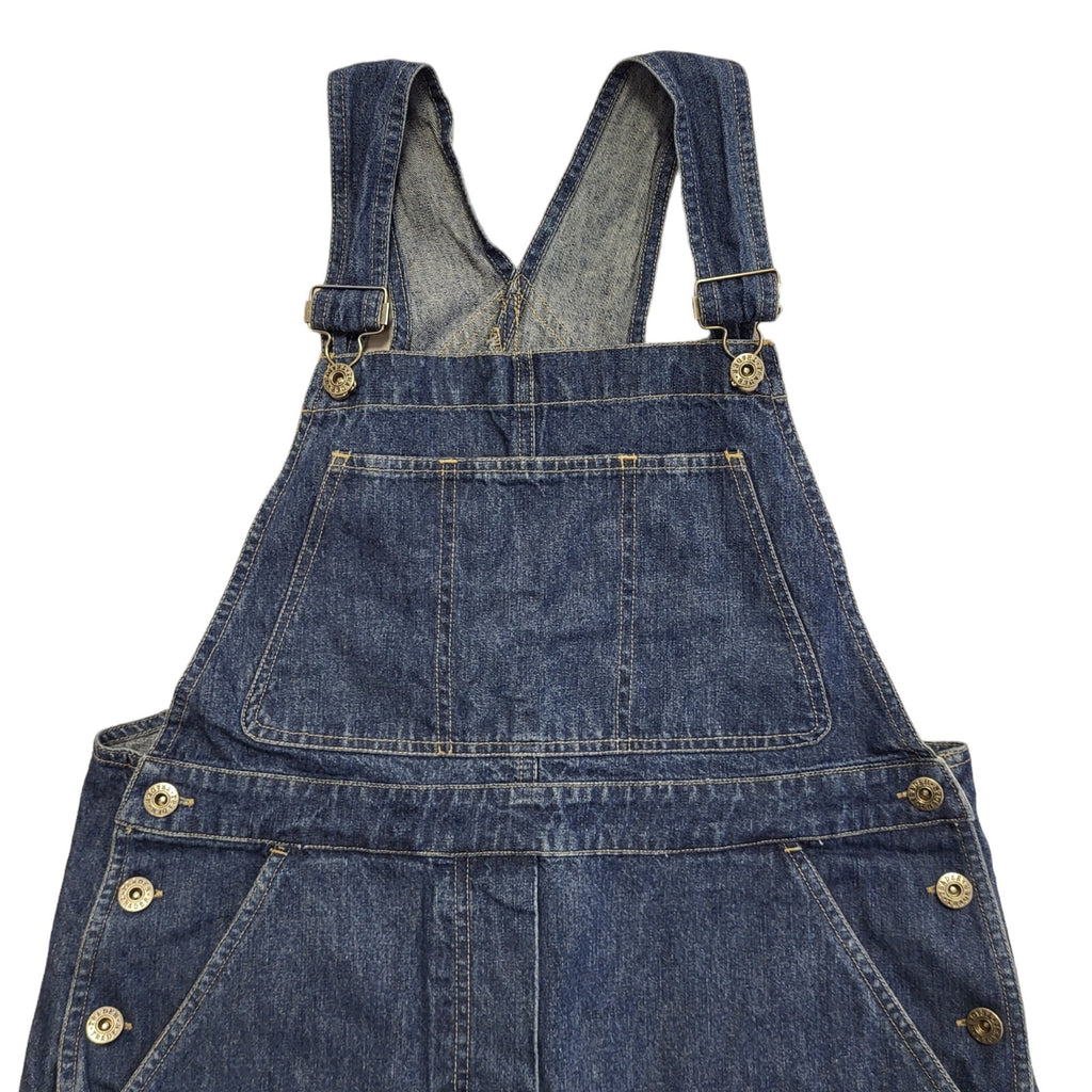 The Trader Dark Blue Strapped Denim Dress Uk Women's 12 W30