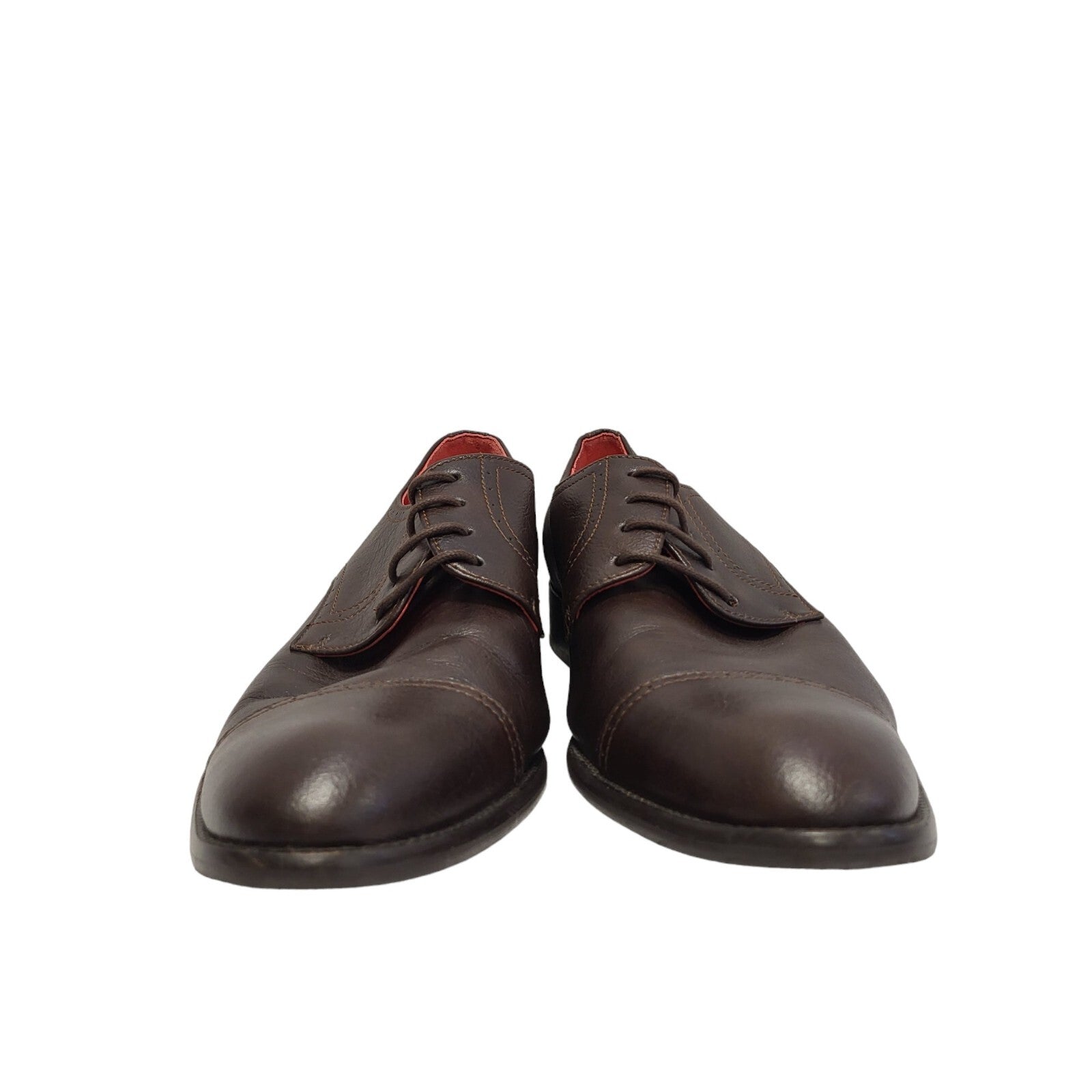 Wills London Brown Lace-up Leather Oxford Shoes Men's  UK 9