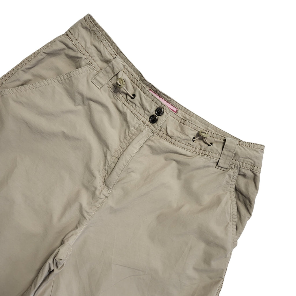 Next Vintage Y2K Beige Straight Leg Trousers Womens Size 12 Long W31 L33