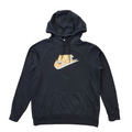 Nike Black Retro Drawstring Hoodie Women's Size Medium