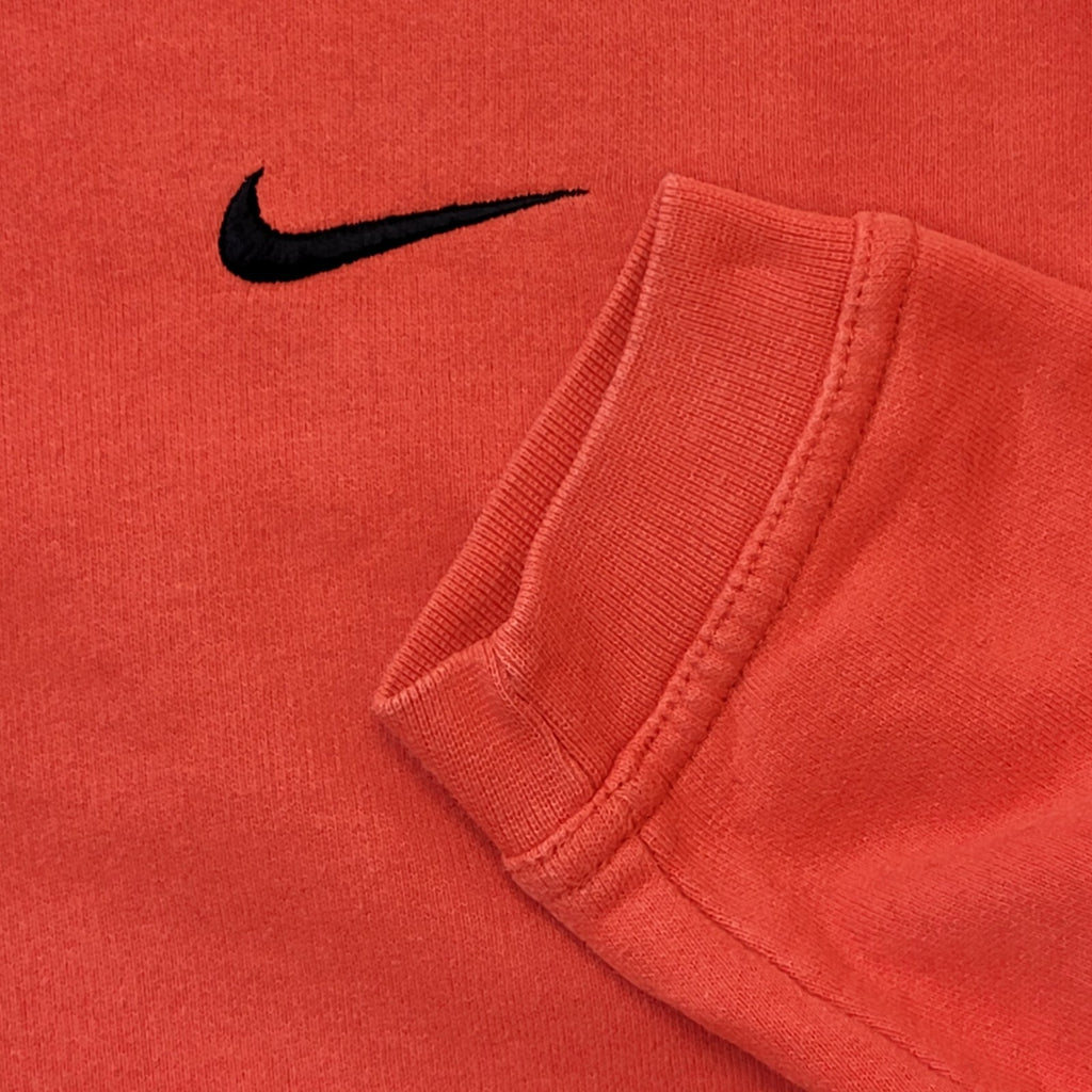 Nike 90s Vintage Red Round Neck Sweatshirt Women's Size XS