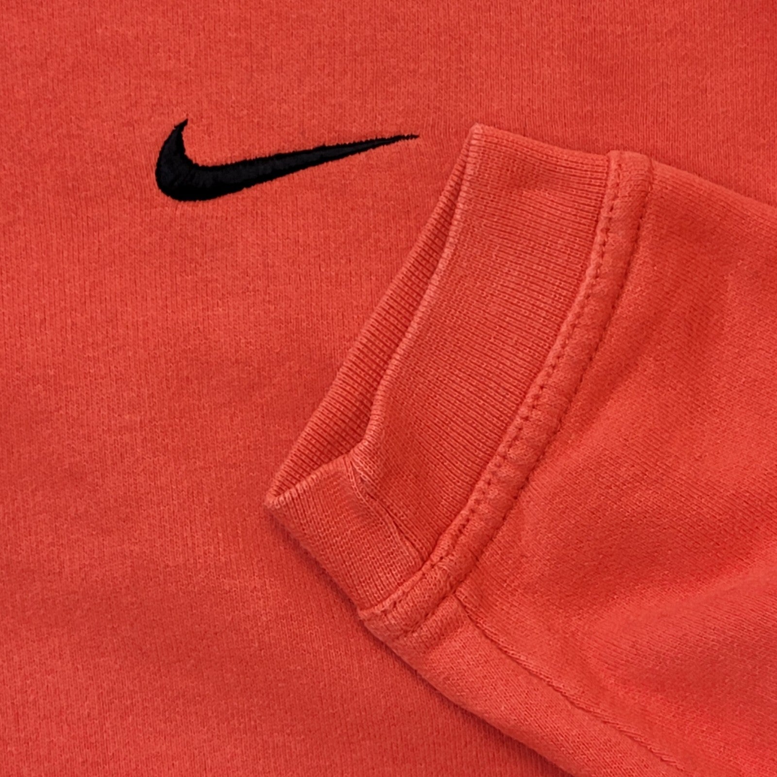 Nike 90s Vintage Red Round Neck Sweatshirt Women's Size XS