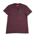 Guess Y2K Maroon Short Sleeve Slim Fit Polo T- Shirt Men's Size S