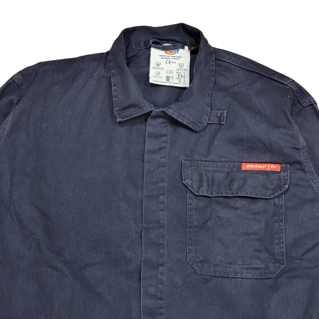 Dickies Navy Blue Long Sleeve Work Jumpsuit Uk Men's Size XL W36-40 L30