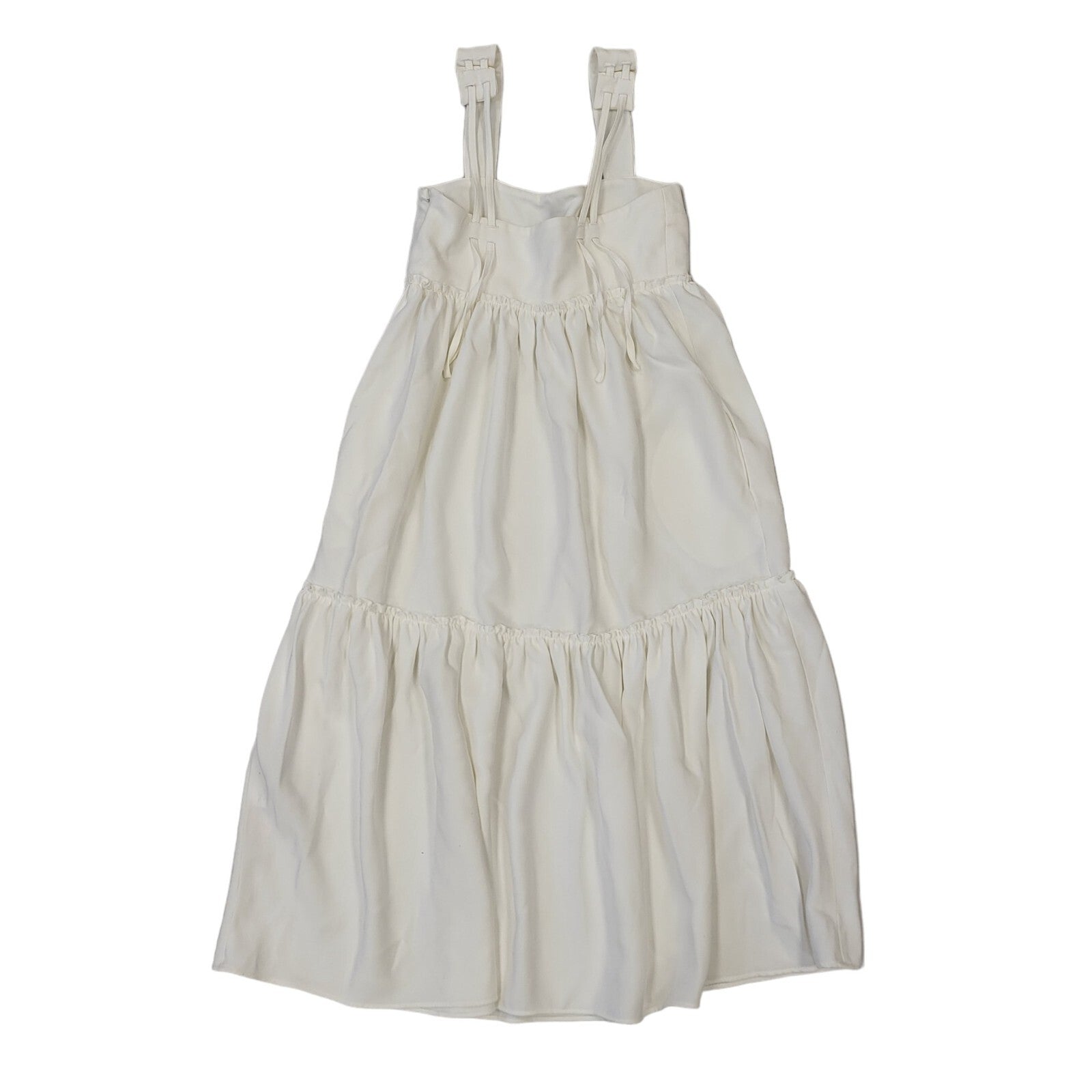 Topshop Vintage 90s White Sleeveless Dress Uk Women's Size 12