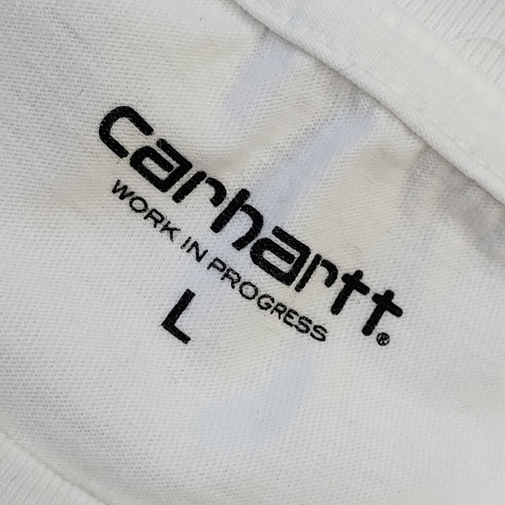 Carharrt 90s Vintage Flower Print White Crew Neck T-Shirt Men's L