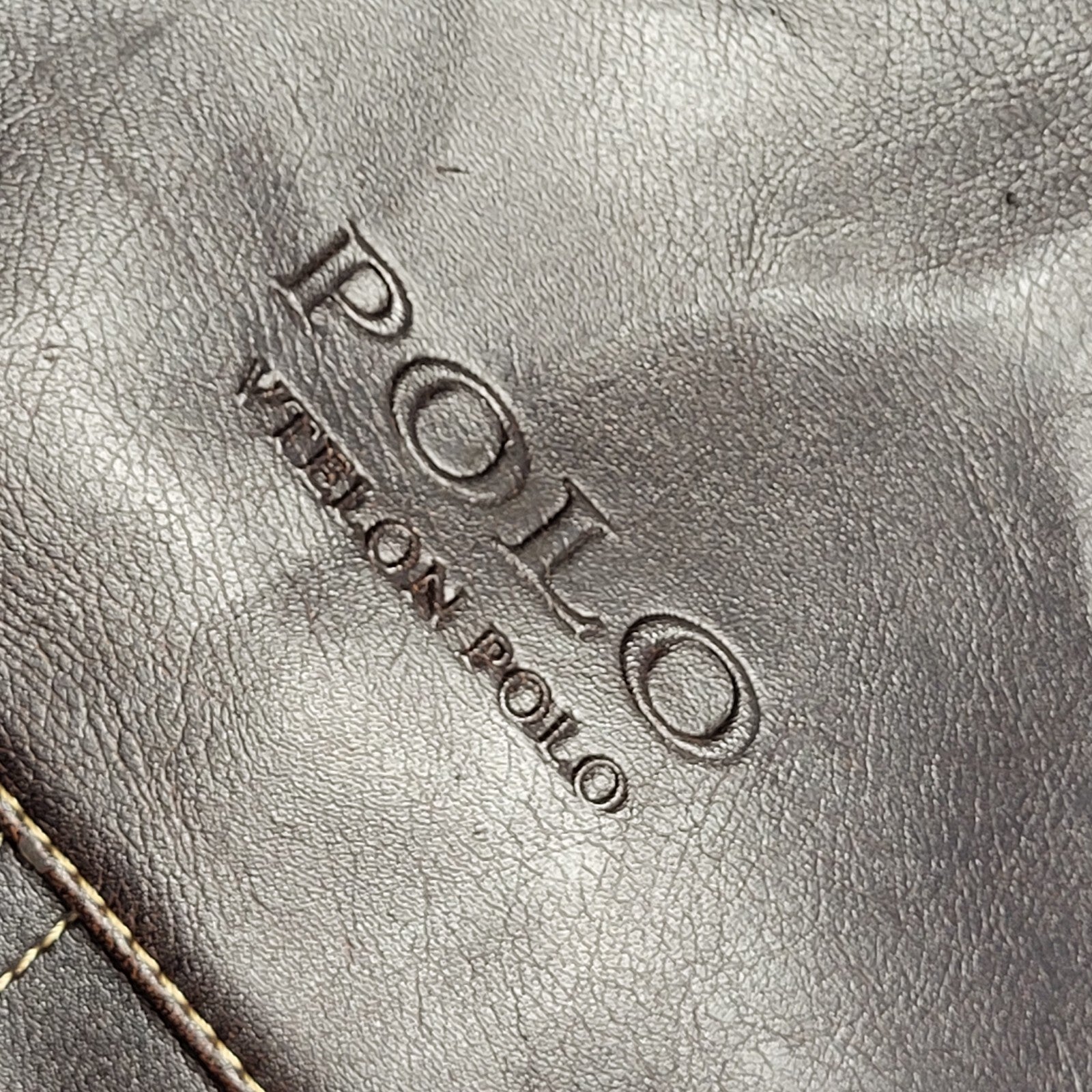 Telon Polo Brown Leather Hand Bag / Shoulder Bag Uk Women's 13.5" x 14.5"