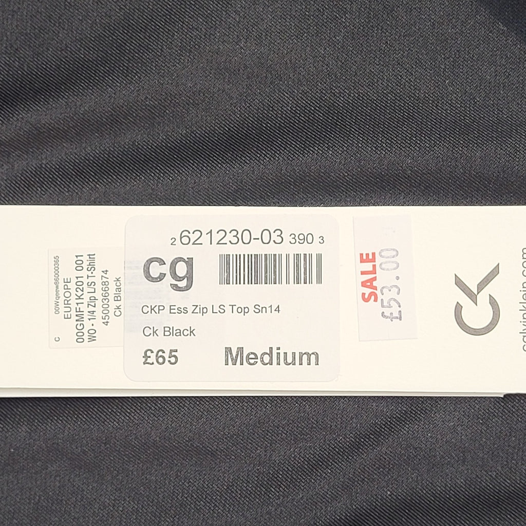 Calvin Klein 1/4 Sports Golf Long Sleeve Top Bnwt UK Men's Size M