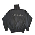 90s Vintage Fitness Grey High Neck Sweatshirt Men's Size XL