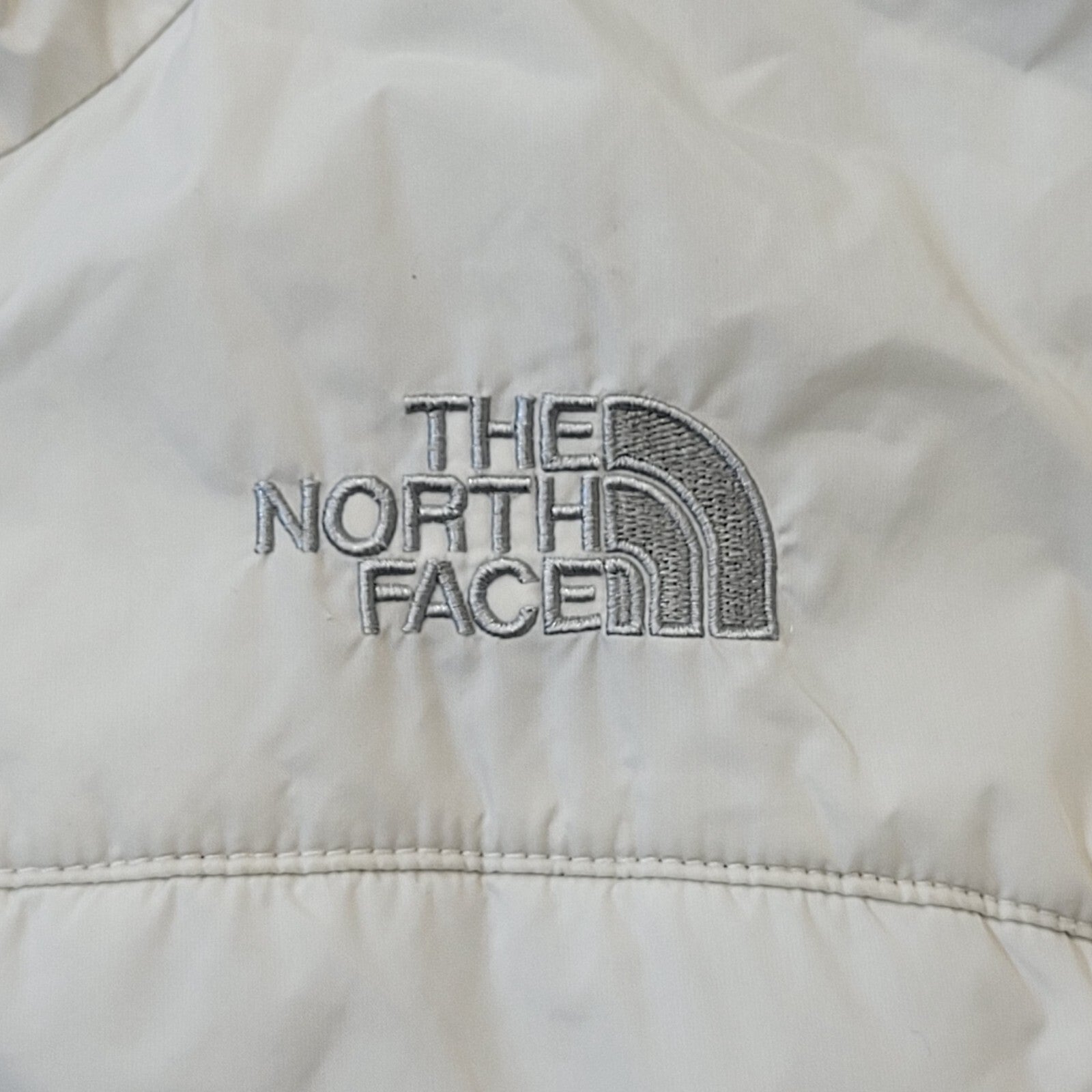 The North Face Cream Zip Up Jacket Women's Size Large