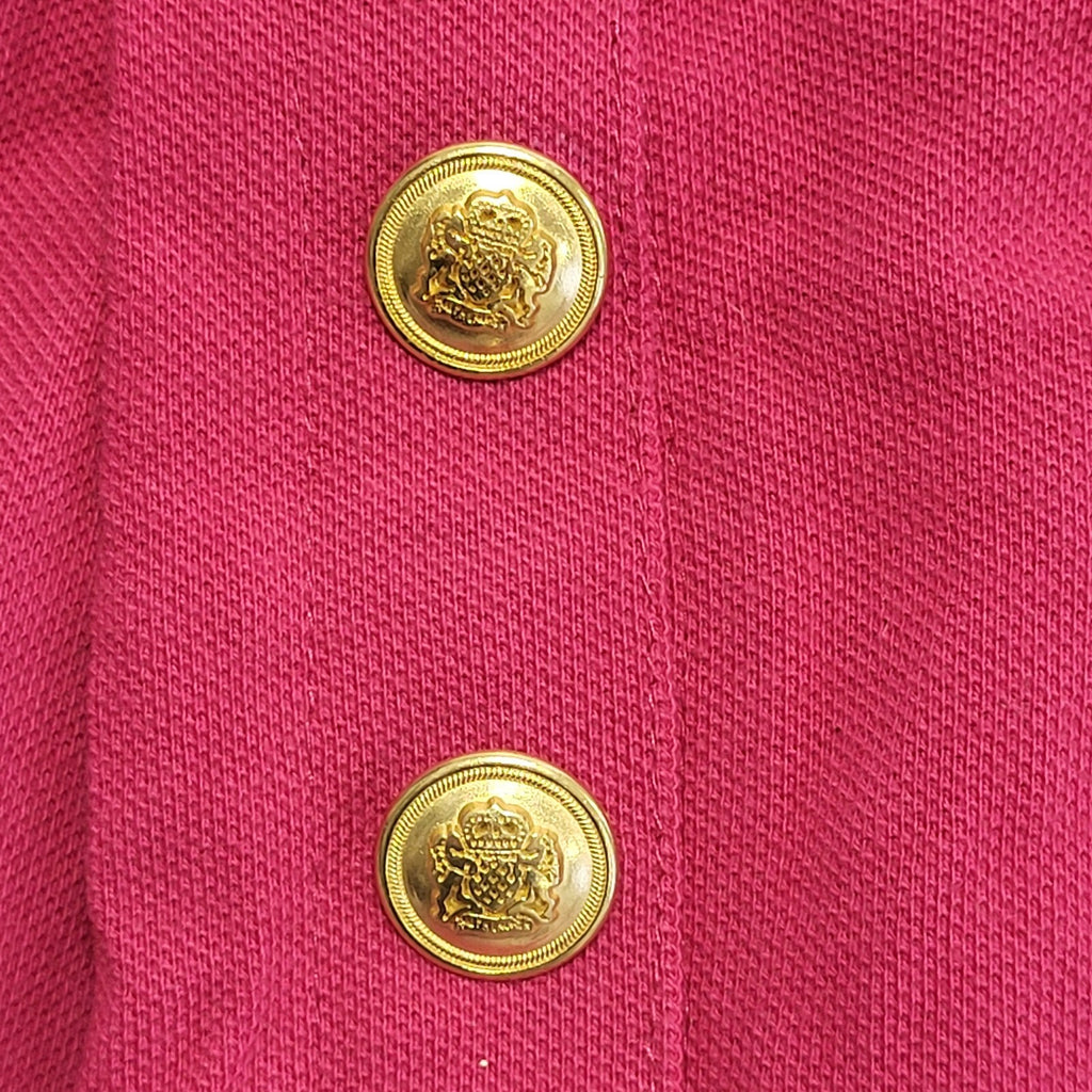 Polo Ralph Lauren Pink Pleated Mini Skirt Uk Women's Size XL W32