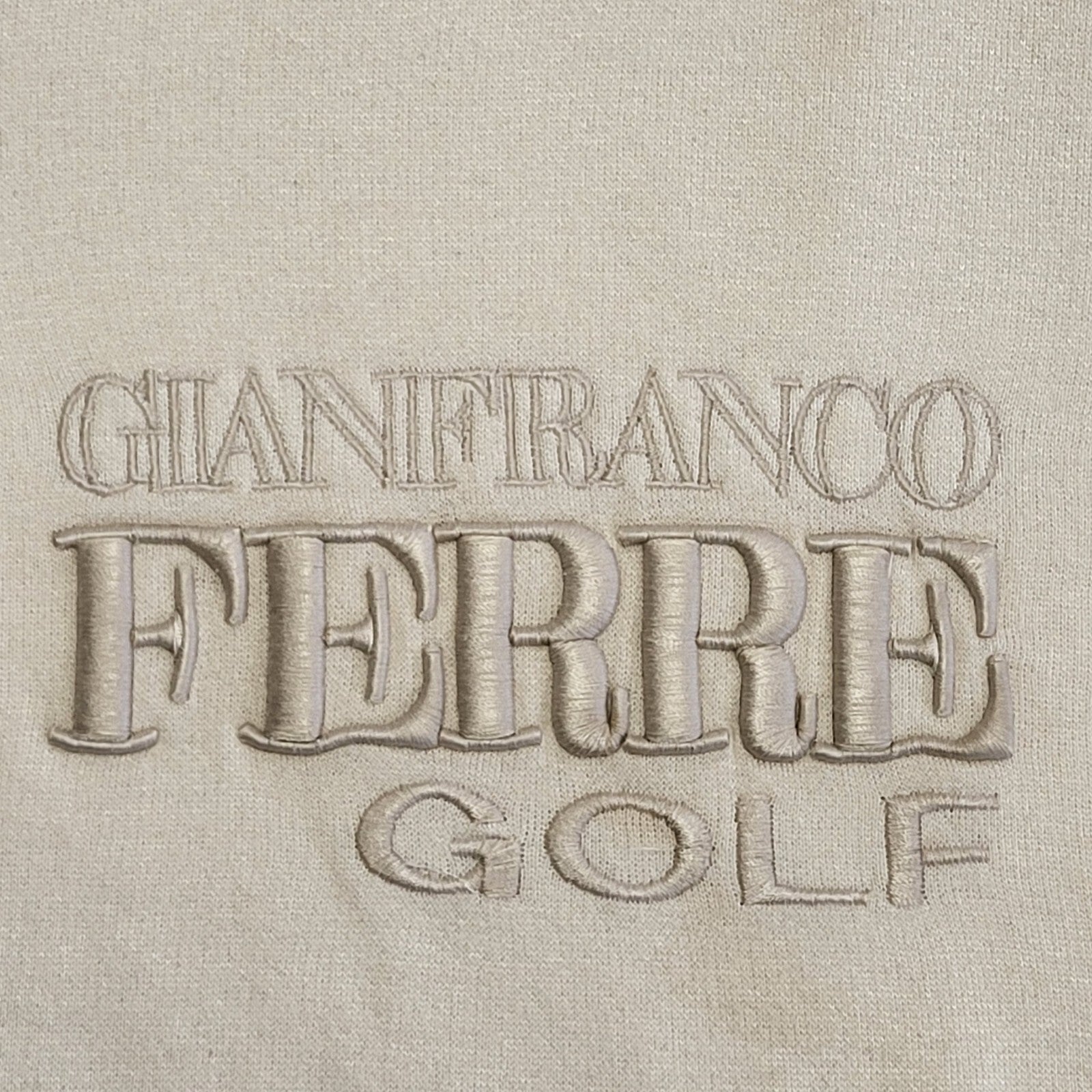 Gianfranco Ferre 90s Vintage Golf Crew Neck Sweatshirt Men's Size L