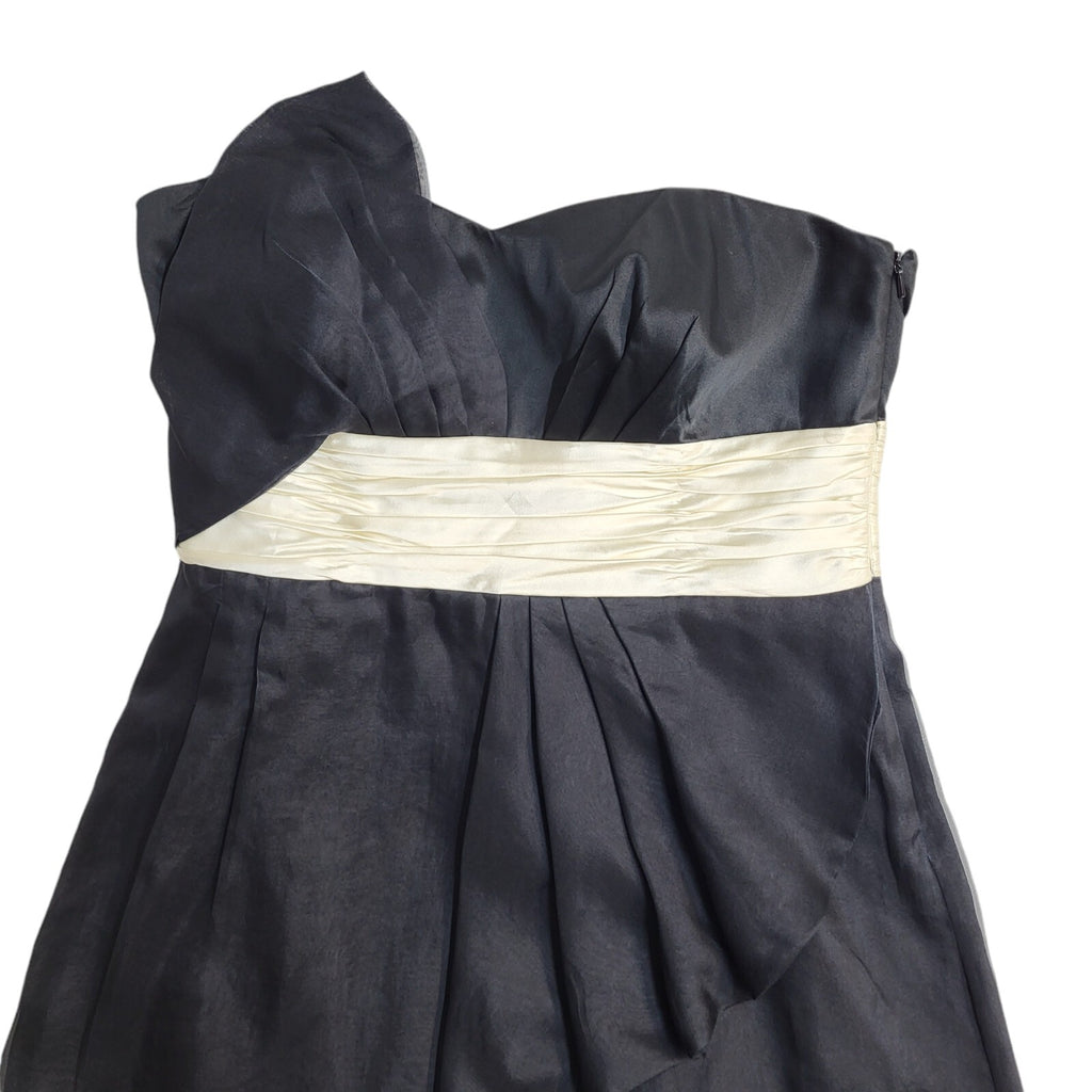 Monsoon Vintage Y2K  Black Off Shoulder Dress Uk Women's Size 12