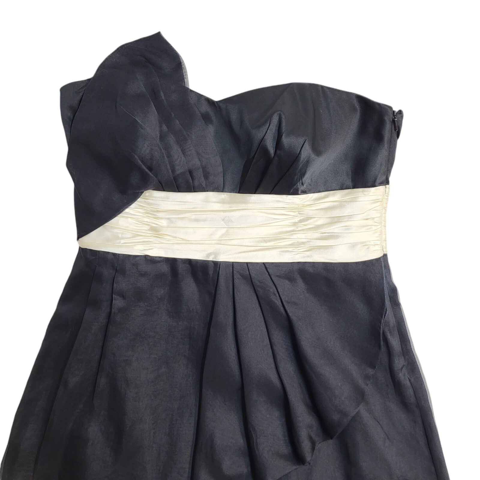 Monsoon Vintage Y2K  Black Off Shoulder Dress Uk Women's Size 12