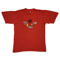 Jamboree The Big Five Red Animals Vintage 90s T-Shirt Uk Men's Large