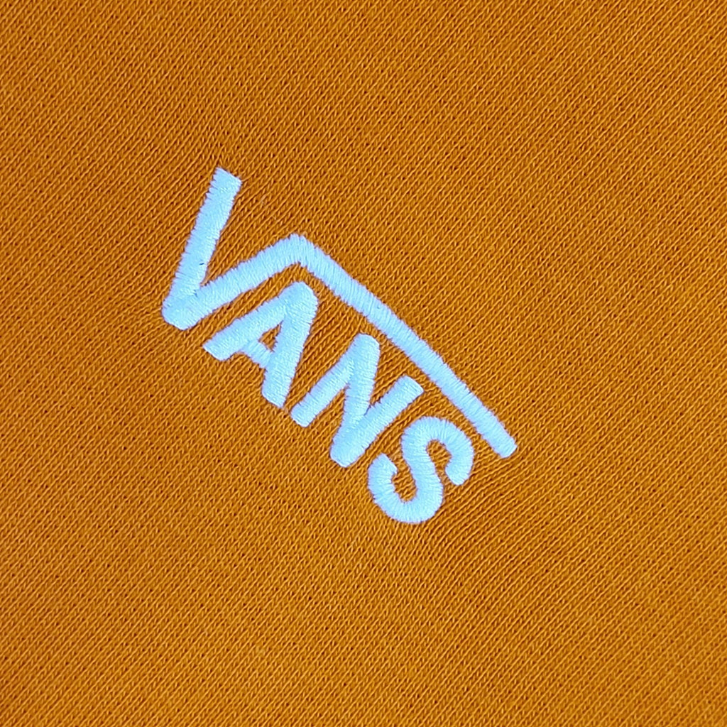 Vans Sweatshirt Off The Wall Orange 1/4 Zip High Neck 90's UK Men's Size S