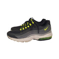 Nike Air Max 95 Black & Green Lace-up Sports Casual Trainers Uk Men's Size 5.5