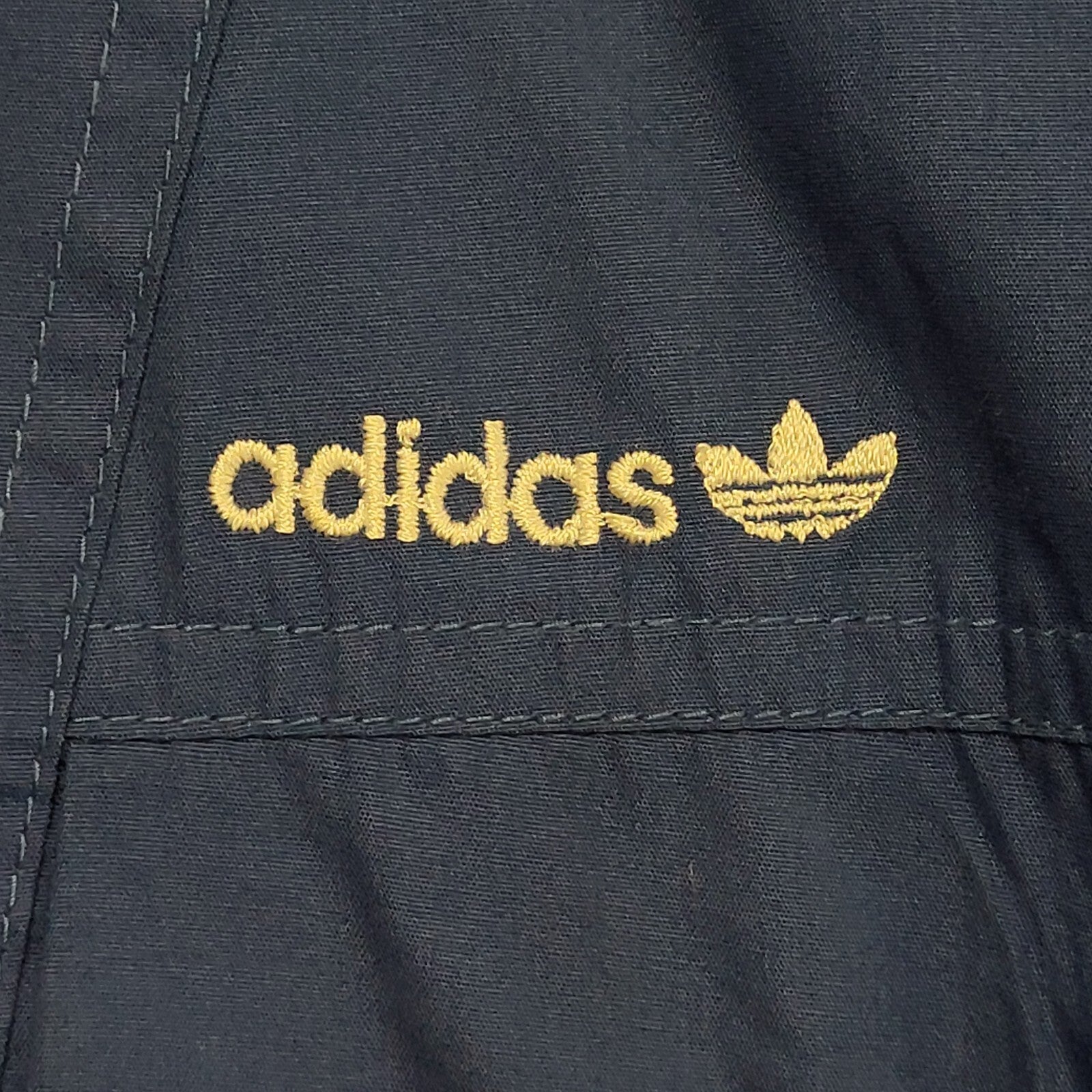Adidas Dark Blue 90s Vintage Zipped Jacket Uk Women's Size 10