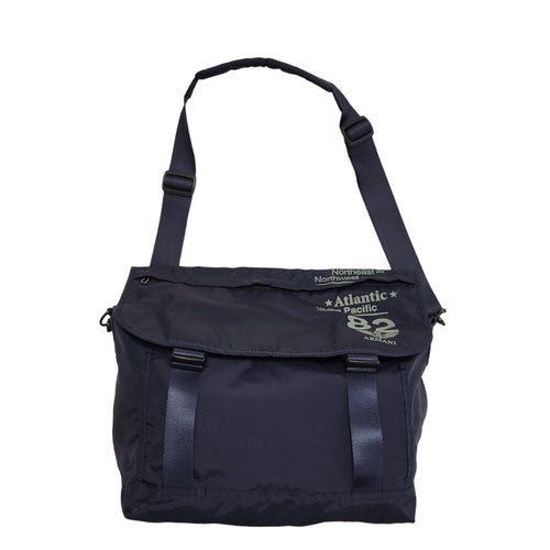 Armani Junior Boys Blue Cross Body Bag 15" x 9"