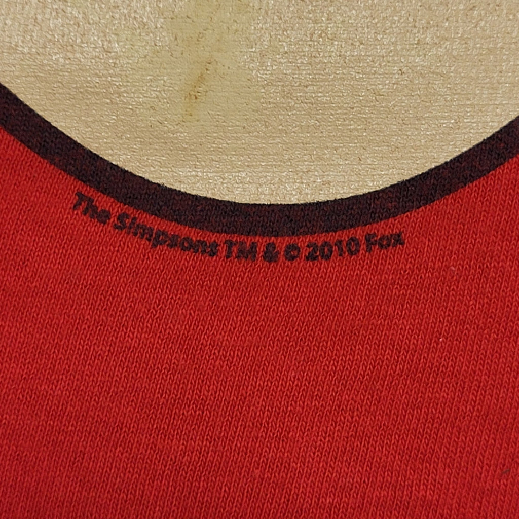 Delta Red Homer Vintage Y2K Short Sleeve T-Shirt Uk Men's Large