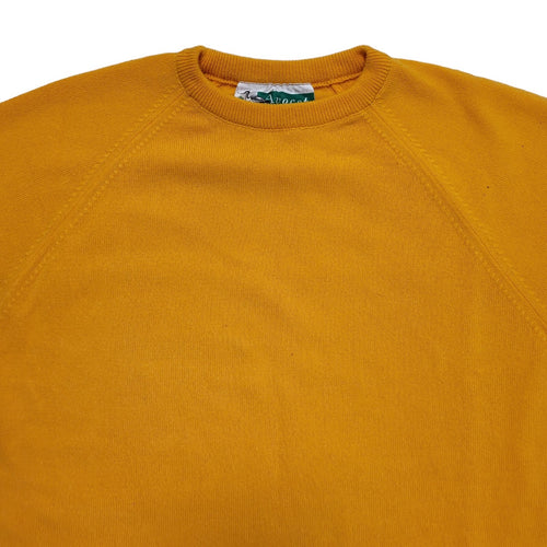 Aocet Vintage 80s Orange Round Neck T Shirt Uk Women's Size 10