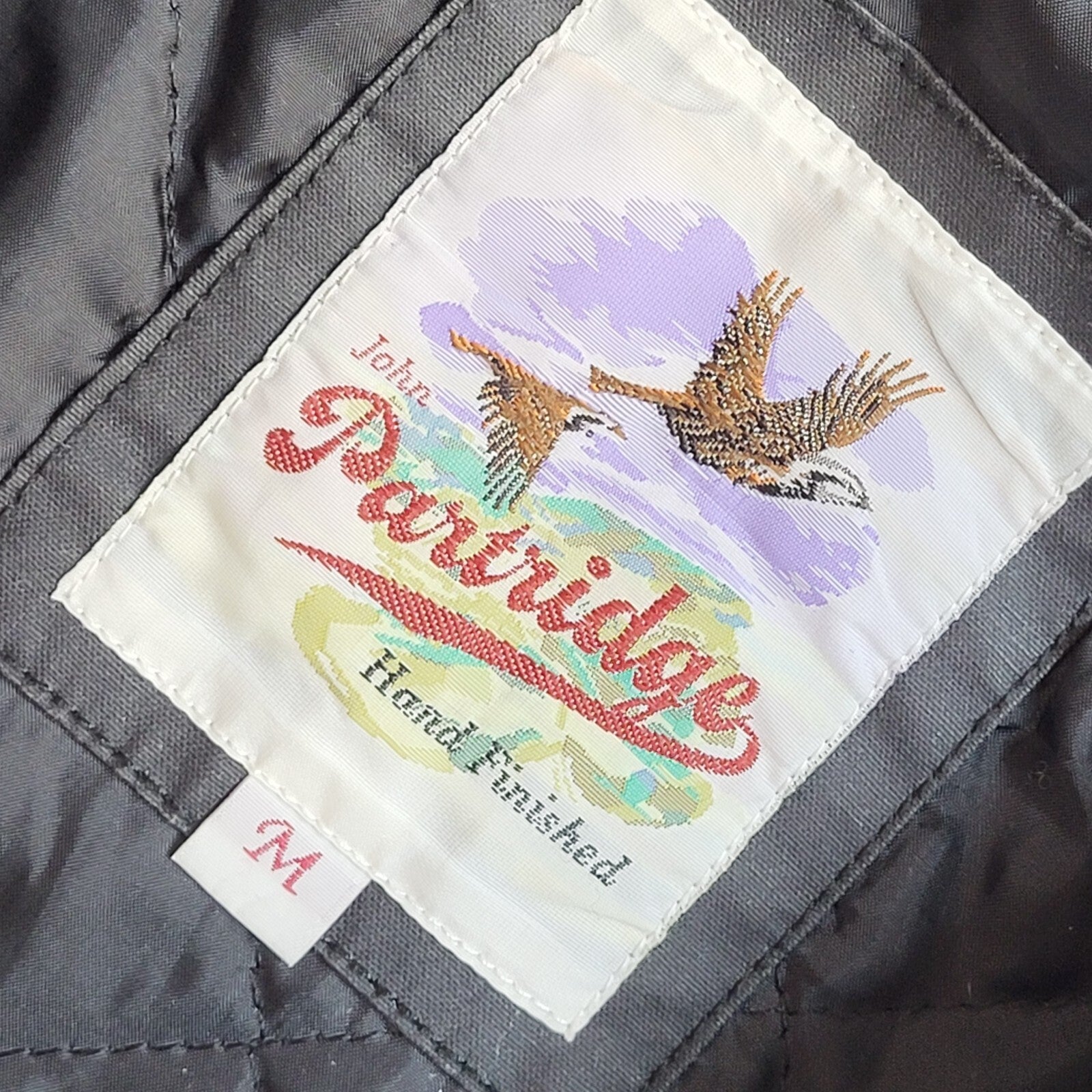 Partridge 90s Black Zip & Snap Vintage Country Jacket Uk Men's Size Medium