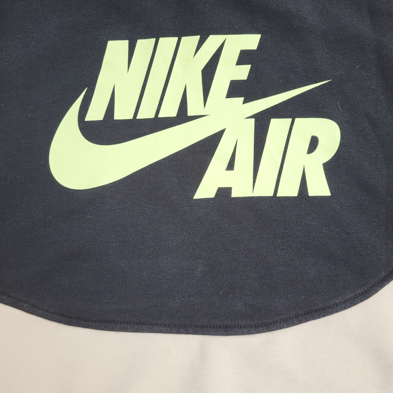 Nike Air Multicoloured Oversized Y2K Sports Sweatshirt UK Women's Size M
