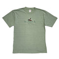 Alaska Skagway Teemax Green Vintage 90s  Short Sleeve T-Shirt Uk Men's XL