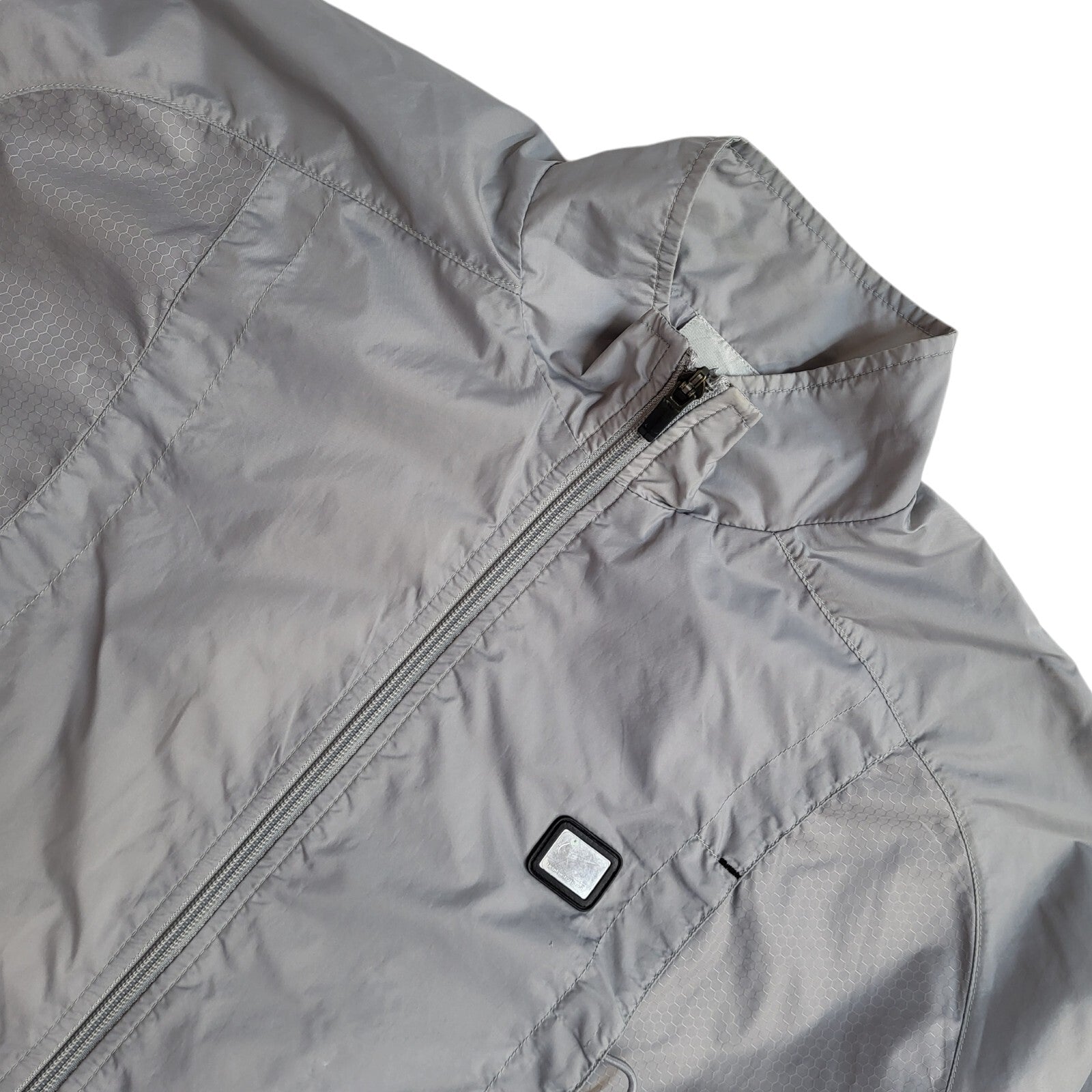 Nike Grey Full Zip Vintage 80's Sports Jacket UK Men's Size L