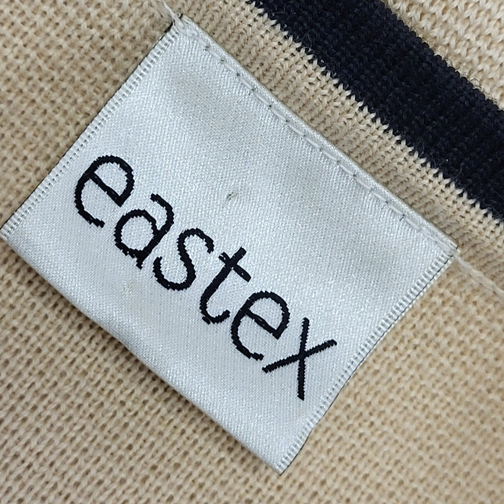 Eastex Vintage 90s Beige Button Cardigan Jacket Uk Women's Size 18