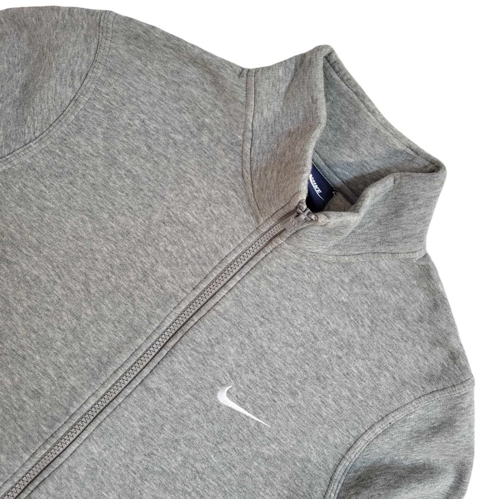 Nike Grey Full Zip Sports Modern Tracksuit Top Jacket UK Men's Size M