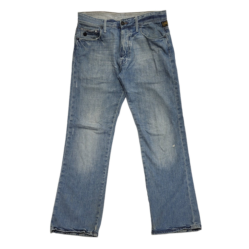 G-Star Vintage Y2K  Blue Straight Denim Jeans Uk Men's Size M W32 L32
