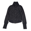 Max & Co Petite Black Snap Fasten Jacket UK Women's Size S