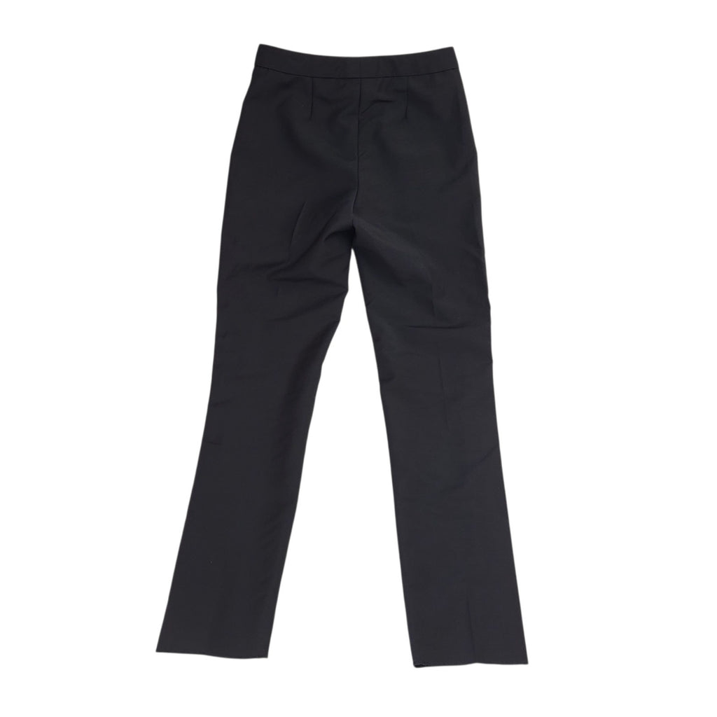 Burberry Dress Trousers Black Tapered Uk Women's S W26 L30 Bnwt