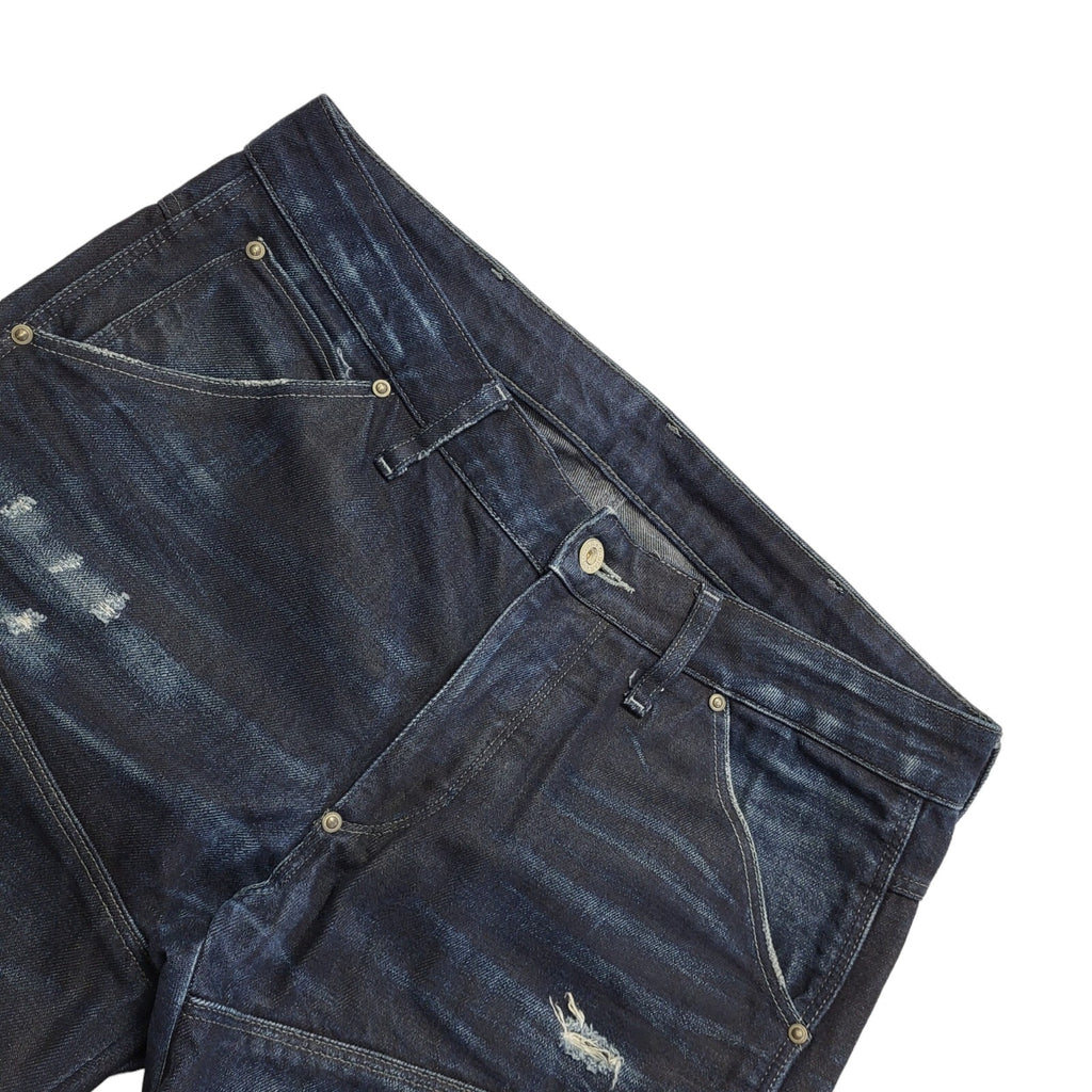 G-Star 5620 Low Tapered Vintage Y2K Blue Denim Jeans Uk Men's Size M W32 L33