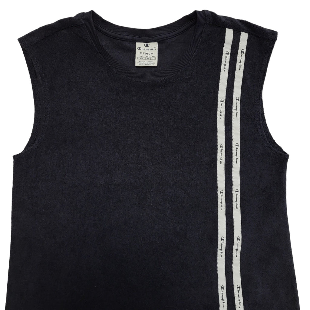Champion Navy Blue Sleeveless Sports Dress Uk Women's Size Medium