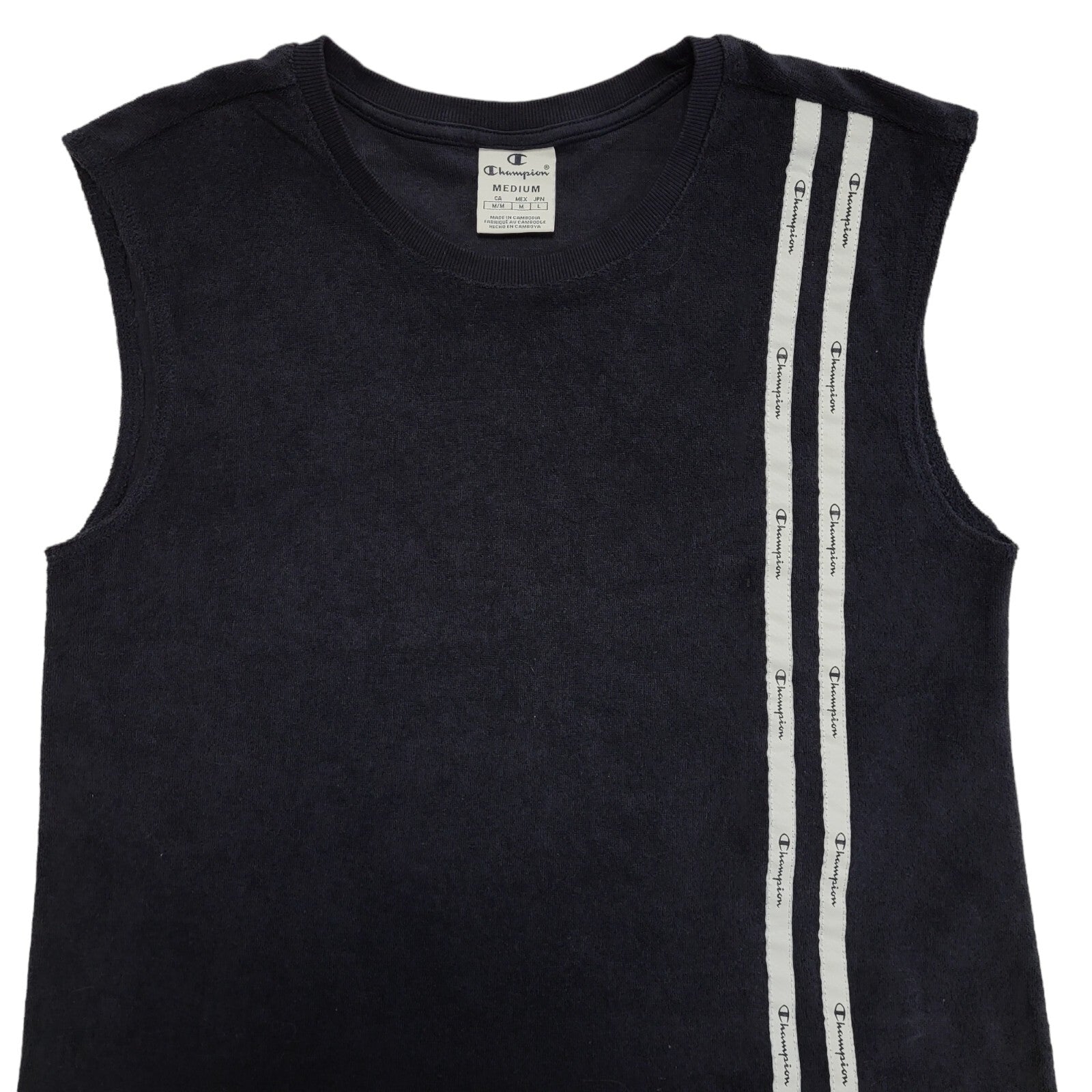 Champion Navy Blue Sleeveless Sports Dress Uk Women's Size Medium