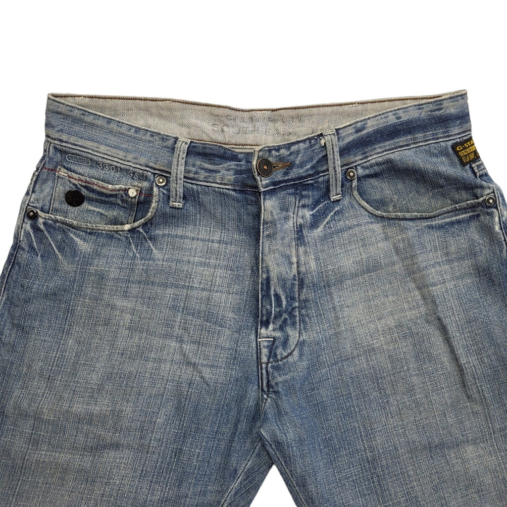 G-Star Vintage Y2K  Blue Straight Denim Jeans Uk Men's Size M W32 L32