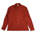 Walbusch Red 90's Long Sleeve Vintage Shirt Women's UK Size 14