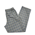 Country Collection 90s Grey Blue Check Trousers Uk Women's 14 W32 L29