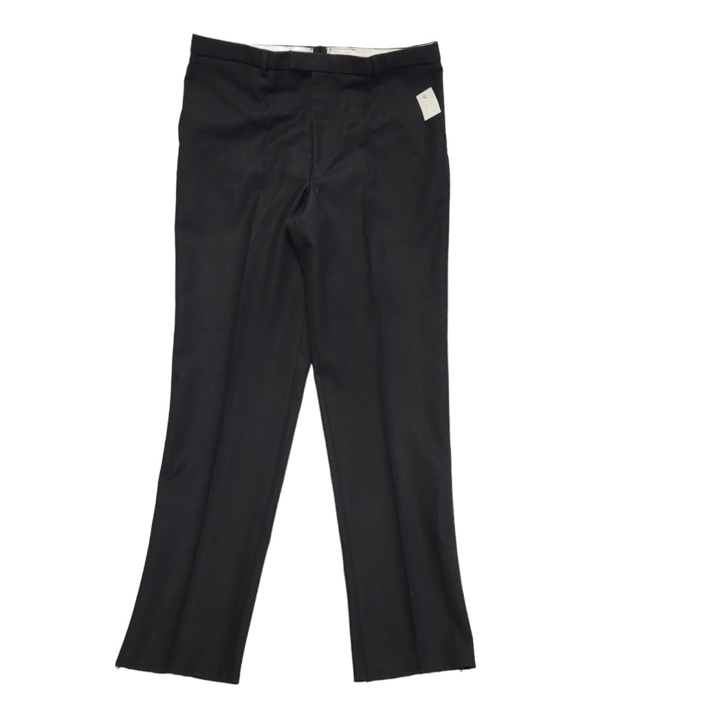 Wood Harris Vintage Black Straight Leg Casual Trousers Uk Men's 3XL W40 L36 Bnwt