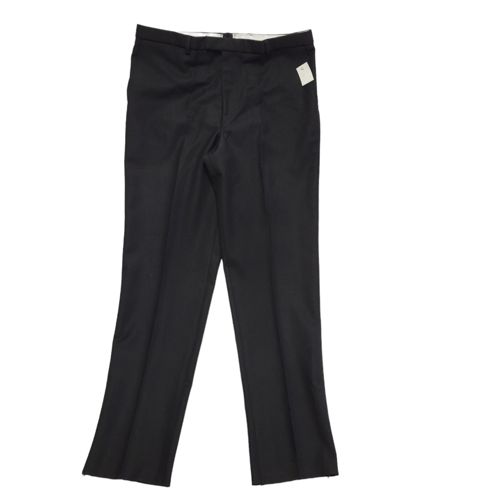 Wood Harris Vintage Black Straight Leg Casual Trousers Uk Men's 3XL W40 L36 Bnwt