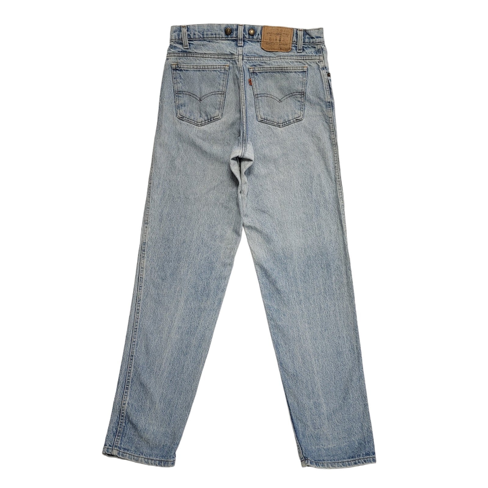 Levi's Vintage 90s Light Blue Tapered Denim Suspender Jeans Men's Size M W33 L34