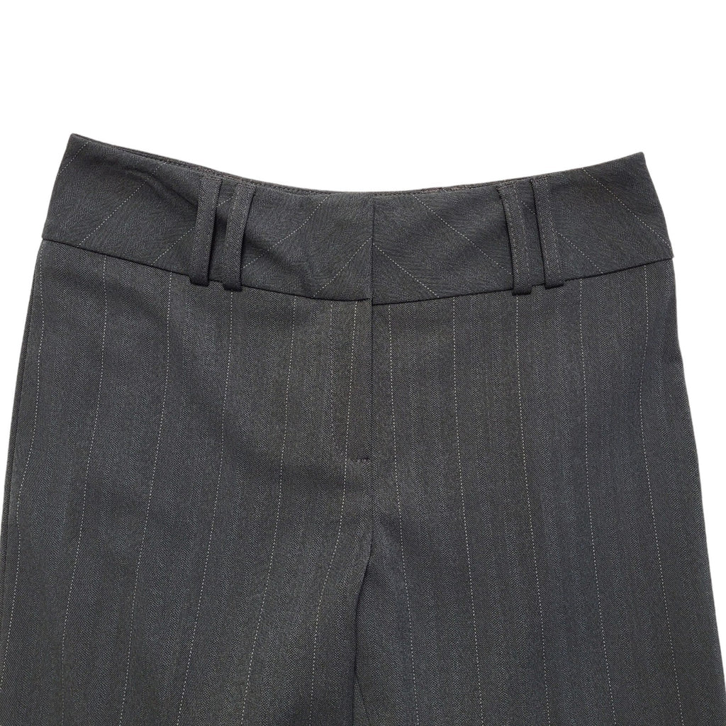 Next Y2K Vintage Grey Pinstriped Trousers Suit Women's Size 12 W30 L31