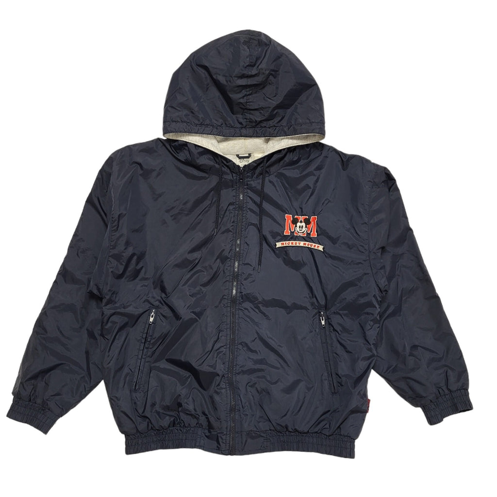 Disney Store Blue Y2k Zipped Hooded Jacket Uk Men's Size 2XL
