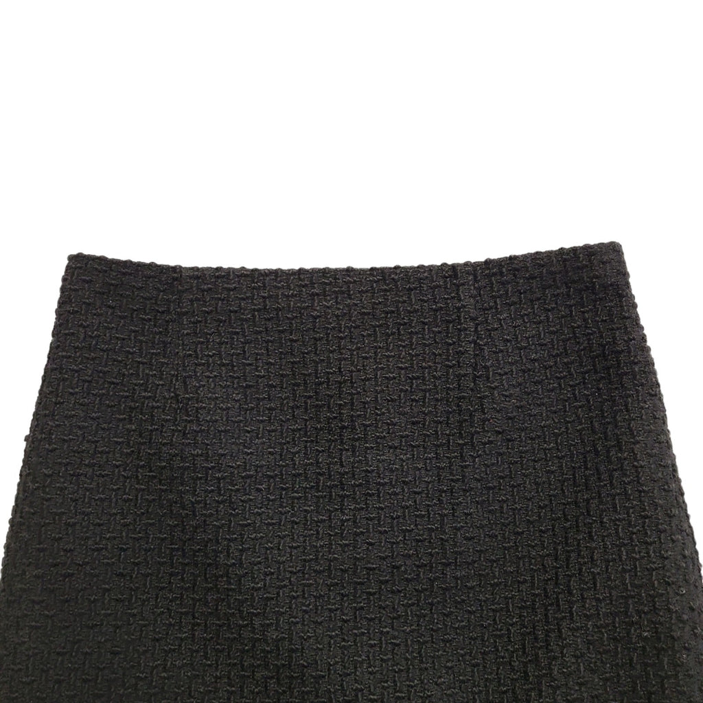 E-Basics 90s Vintage Black 2 Piece Skirt Suit Uk Women's Size 16 W34